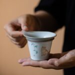 Ceramic Chinese Cat Tea Strainer