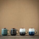 Mountain Tea Mug With Infuser And Lid 410ml
