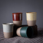 Japanese Clay Tea Cups 130ml