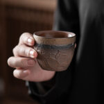 Clay Lotus Tea Cups 100ml