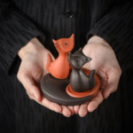 Minimalist  Fox Tea Pet