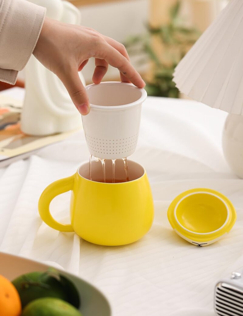 Fox Tea Infuser Mug  400ml
