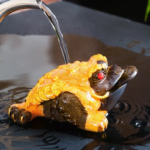Golden Toad Tea Pet