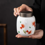 Vintage Matcha Tea Storage Tea Canister