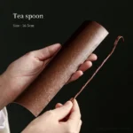 handmade vintage purple copper tea scoop and tea tweezer chinese tea accessories