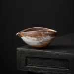 wabi-sabi handcrafted gong dao bei fairness cup ceramic tea pitcher main view