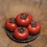 handmade yixing purple clay persimmon tea pet for tea table decor